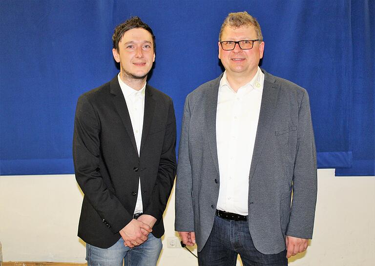 Vorsitzender Felix Schorr und Geschäftsführer Michael Mikus führen den Maschinenring Gerolzhofen. Vorsitzender Felix Schorr und Geschäftsführer Michael Mikus führen den Maschinenring Gerolzhofen.