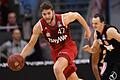 Maximilian Kleber       -  Kraftvoll und dynamisch auf dem Weg in die beste Basketball-Liga der Welt: Der Würzburger Maximilian Kleber wird künftig an der Seite von Dirk Nowitzki für die Dallas Mavericks in der NBA auf Korbjagd gehen.
