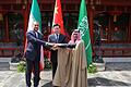 Außenminister.jpeg       -  Irans Außenminister Hussein Amirabdollahian (links), sein saudischer Kollege Prinz Faisal bin Farhan Al Saud (rechts) sowie Chinas Außenminister Qin Gang in Peking.