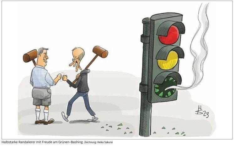 Dieser Cartoon erschienen in der Main-Post vom 25. September auf der Meinungsseite neben dem Kommentar von Ivo Knahn. Dieser Cartoon erschienen in der Main-Post vom 25. September auf der Meinungsseite neben dem Kommentar von Ivo Knahn.