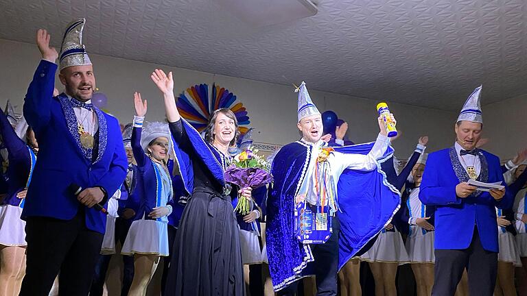 Kathrin II und Jochen II sind das neue Prinzenpaar in Helmstadt.