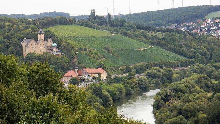Der Main und Schloss Mainberg Fotos: Gerd Landgraf       -  Der Main und Schloss Mainberg Fotos: Gerd Landgraf