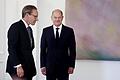 Nach dem Bruch der Ampel-Koalition - Schloss Bellevue       -  Der Neue in der Regierung ist ein sehr enger Vertrauter des Bundeskanzlers.