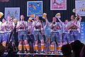 Beim diesjährigen 'Garneval in Grummi' war das Männerballett das Highlight des Abends.