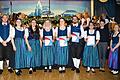 Ehrungen zum Frühlingskonzert der Musikkapelle Winterhausen (v.l.n.r.) Felix Herrmann (1. Vorsitzender), Michael Beck, Franziska Trunk, Katharina Trunk, Andrea Blaß (Dirigentin), Laura Gilbers, Martin Steigerwald, Beate Steigerwald, Martina Schmidt, Lea Schuster (2. Vorsitzende).