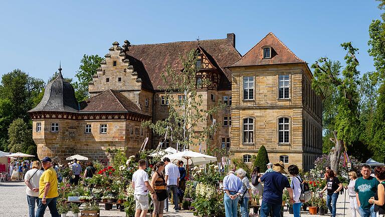 Impressionen vom Gartenfest auf Schloss Eyrichshof bei Ebern