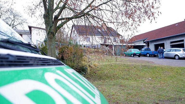 Der Ort des Geschehens: Das Anwesen, auf dem die Bluttat geschah.