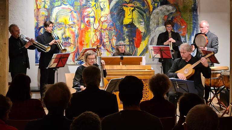 Das 'Barocktrompeten-Ensemble Berlin' begeisterte bei seinem Gastspiel im Kloster Wechterswinkel das Publikum.