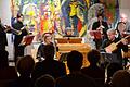 Das 'Barocktrompeten-Ensemble Berlin' begeisterte bei seinem Gastspiel im Kloster Wechterswinkel das Publikum.