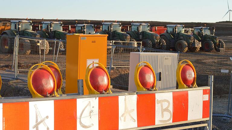 Im Gewerbegebiet der Marktgemeinde Maßbach baut der Paccar-Konzern ein Teilevertriebszentrum.