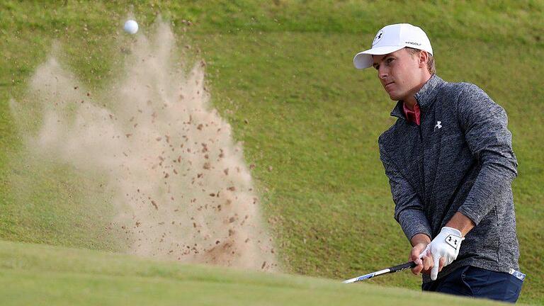 Führender       -  Jordan Spieth liegt bei den British Open nach der 3. Runde in Führung. 