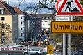 Schon bald sollen die Schilder verschwunden und die neue Siligmüllerbrücke befahrbar sein.