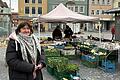 Ruth Endres aus Kolitzheim betreibt nun gemeinsam mit ihrer Schwester einen Stand beim Grünen Markt in Bad Neustadt.