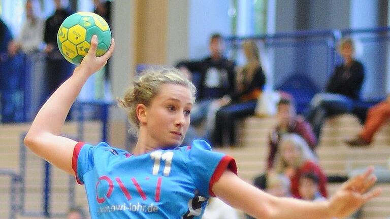 2014 trug Mia Zschocke noch das Trikot des TSV Lohr.