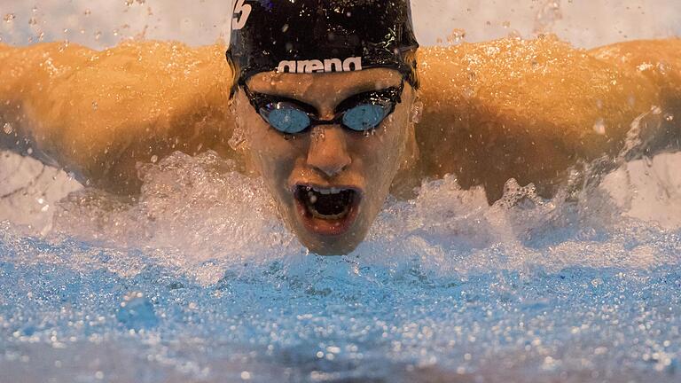 Der Würzburger Schwimmer Sebastian Beck.