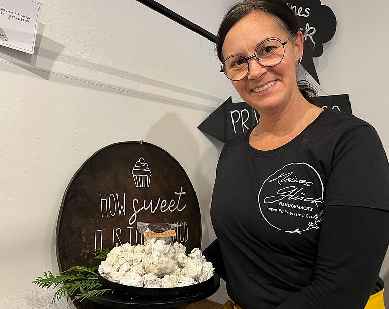 Walnuss-Schneeball-Plätzchen&nbsp;von Konditorin Sabine Sturm aus Fladungen.