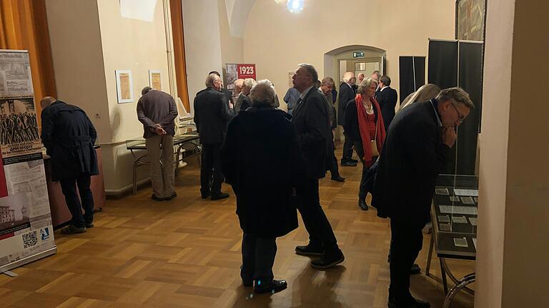 Eröffnung der Ausstellung im Staatsarchiv Würzburg. Eröffnung der Ausstellung im Staatsarchiv Würzburg.