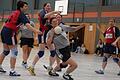Hart umkämpft war das Handball-Derby zwischen den Damen-Teams derSG Garitz/Nüdlingen und des FC Bad Brückenauin der Kissinger Bayernhalle im Winter 2002. Foto: Archiv/Hopf       -  Hart umkämpft war das Handball-Derby zwischen den Damen-Teams derSG Garitz/Nüdlingen und des FC Bad Brückenauin der Kissinger Bayernhalle im Winter 2002. Foto: Archiv/Hopf