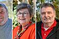 Zeigen sich offen und sprechen - mit Mut und Selbstbewusstsein - über Partnersuche im Alter: (v. li.) Günther Scheuermann, Dorothea Endres und Peter Schneider wünschen sich eine neue Beziehung.