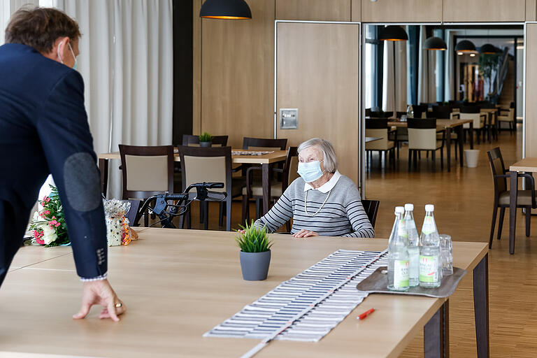 Irmgard Mensch hat ihren Sohn Michael in den letzten Wochen vermisst. Irmgard Mensch hat ihren Sohn Michael in den letzten Wochen vermisst. 