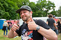 Endlich wieder Live-Musik, endlich wieder Festival-Feeling: Simon Strauß aus Nordheim (Lkr. Kitzingen) freut sich bei Rock im Park über die Rückkehr zur Normalität.