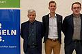 Die Schiedsrichtergruppe Main-Spessart hat bereits im Oktober eine neue Führung um Obmann Hannes Hemrich (Mitte) gewählt. Tarik Özdemir (links) ist sein Stellvertreter, Lukas Steigerwald der neue Lehrwart.