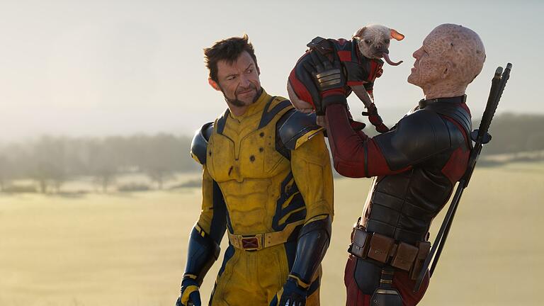 Kinostart - 'Deadpool & Wolverine'       -  Auch ein Hund spielt eine wichtige Rolle in &bdquo;Deadpool & Wolverine&rdquo;.