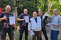 Das Siegerteam: Haus Sonnenblick AWO-Unterfranken und Bogensportextrem.