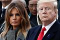 Melania Trump und US-Präsident Donald Trump
