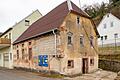 Aktuell kein Blickfang, aber ein Haus mit besonderer Geschichte: die ehemalige Synagoge von Laudenbach.