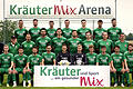 Der TSV Abtswind startet mit diesem Kader ins Abenteuer Bayernliga (hinten, von links): Adrian Dußler, Andreas Bauer, Frank Hartlehnert, Michael Herrmann, Roman Hartleb, Fabio Groß, Lukas Huscher. Mitte: Claudiu Bozesan (Trainer), Robert Mildenberger (Athletiktrainer), Julian Beßler (Betreuer), Triandafil Ceraj, Ali Koller, Max Wolf, Alex Beier, Timo Katzenberger (Torwarttrainer), Gerhard Klotsch (Mannschaftsverantwortlicher), Razvan Paunescu (Co-Trainer). Vorne: Frank Wildeis, Marko Korene, Kevin Steinmann, Severo Sturm, Felix Reusch, Felix Wilms, Jona Riedel, Sebastian Lorz, Ferdinand Hansel, Florian Gutheil. Es fehlen: Pascal Henniger, Adin Jacobovici.