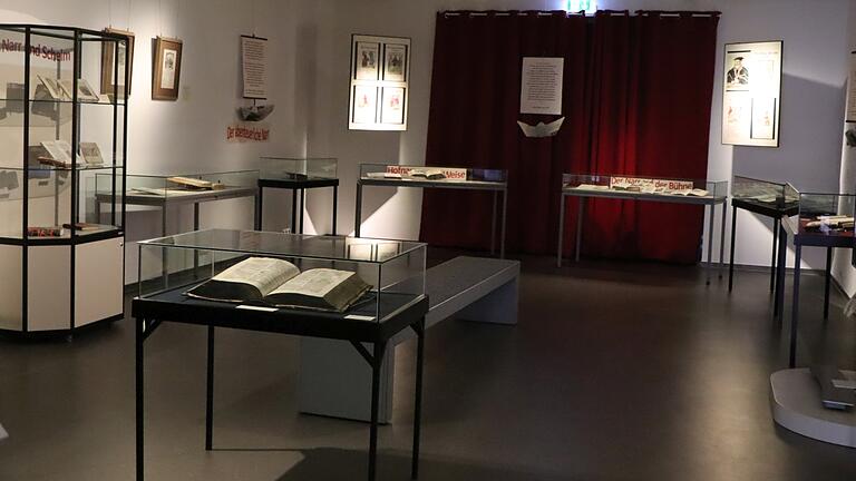 Blick in die Ausstellung im Fastnachtmuseum. Blick in die Ausstellung im Fastnachtmuseum.