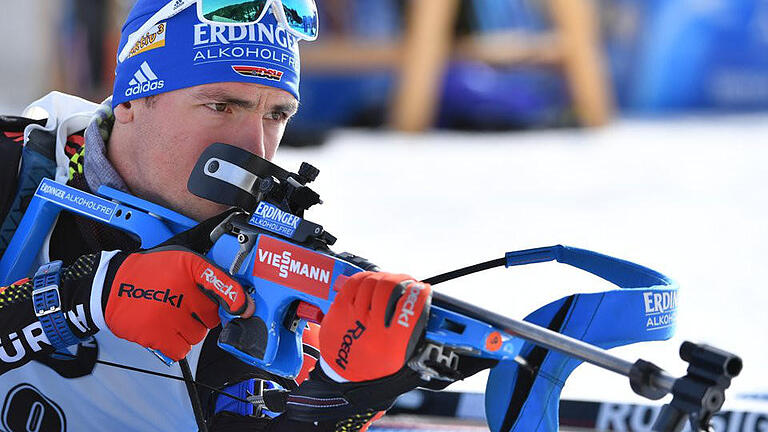 Simon Schempp       -  Simon Schempp ist mit seinen Wochenend-Ergebnissen nicht zufrieden. Foto: Martin Schutt