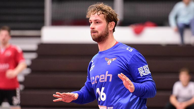 Felix Schmidl (Archivbild) verlässt den Handball-Bayernligisten HSC Bad Neustadt nach dieser Saison.