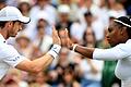 Andy Murray und Serena Williams       -  Serena Williams spielte 2019 mit Andy Murray zusammen in Wimbledon Mixed.