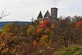 Noch im herbstlich-bunten Gewand soll die Trimburg erstmals den nostalgischen Weihnachtsmarkt beheimaten.       -  Noch im herbstlich-bunten Gewand soll die Trimburg erstmals den nostalgischen Weihnachtsmarkt beheimaten.