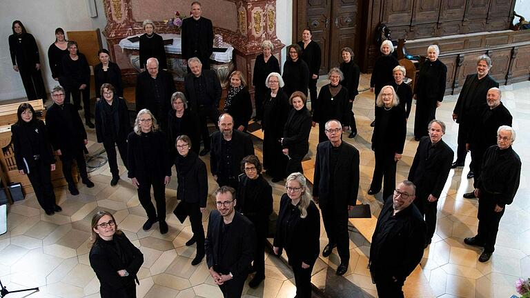 Chor Cappella Nova in der Schlosskirche.