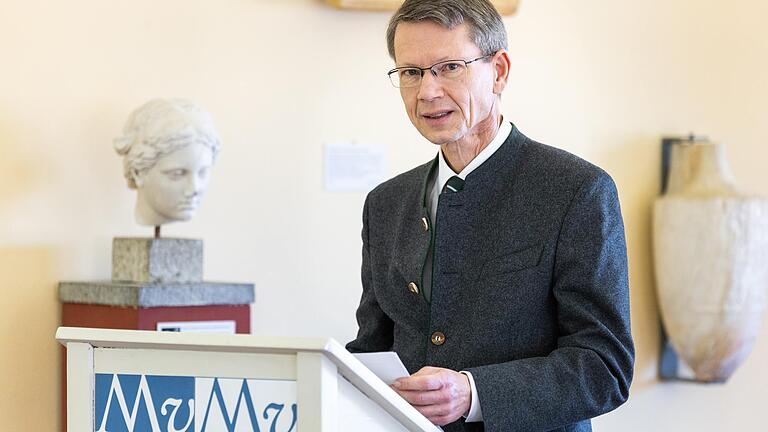 Eine 'höhere Aufmerksamkeit als in der Schweinfurter Judithstraße' wünsche man sich für die Sammlung Morell in Würzburg, so Sebastian Remelé, Schweinfurter Oberbürgermeister und Kulturreferent.