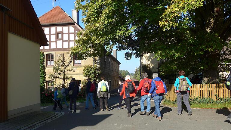Aufbruch in Stierhöfstetten. Aufbruch in Stierhöfstetten.