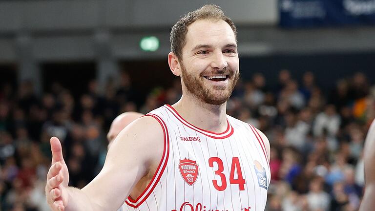 Felix Hoffmann wird an diesem Freitag gegen Bamberg sein 200. Bundesliga-Spiel für die Würzburg Baskets absolvieren.