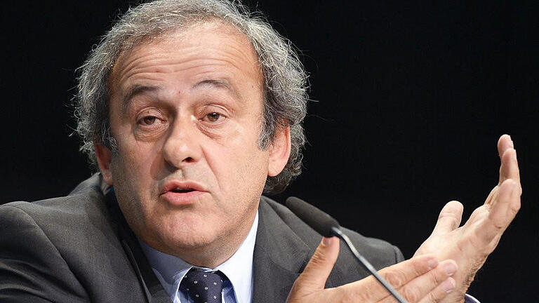 Suspendiert       -  Michel Platini wird sich erklären müssen.