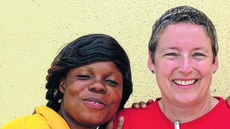 Regine Reim hat fünf Wochen lang für das Rote Kreuz in Liberia gearbeitet.