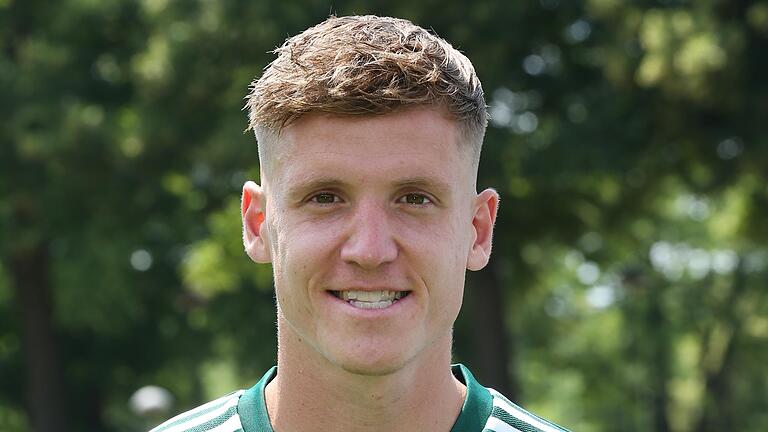 Lukas Aigner vom FC 05 Schweinfurt. Lukas Aigner vom FC 05 Schweinfurt. 