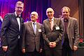 OB Christian Schuchardt, Johannes Fischer, Eberhard Grötsch, Hendrik Lütke