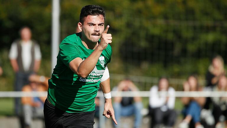 Stürmer Marcel Kühlinger (Archivbild) wird nur noch in dieser Saison für den Fußball-Landesligisten DJK Schwebenried/Schwemmelsbach spielen.