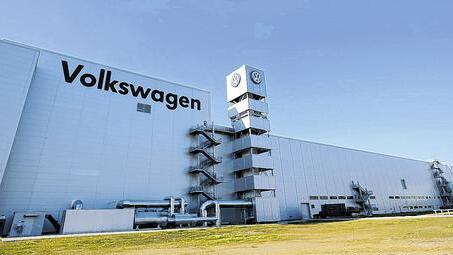 Streit um Mitbestimmung: US-VW-Werk in Chattanooga, Tennessee.