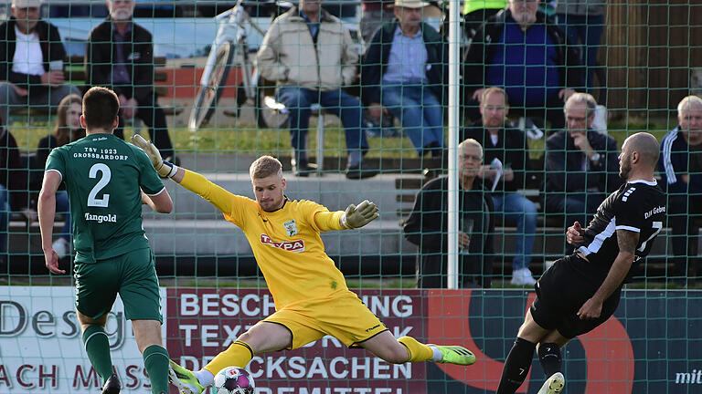 Hoppla: Der TSV Großbardorf hat gegen die DJK Gebenbach 0:5 verloren.