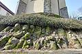 Die Wallfahrtskirche Volkersberg wurde direkt auf die Basaltsäulen gebaut.