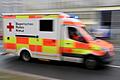 Krankenwagen       -  Beim Krankentransport rechnet das Bayerische Rote Kreuz besonders mit Problemen. (Archivfoto)