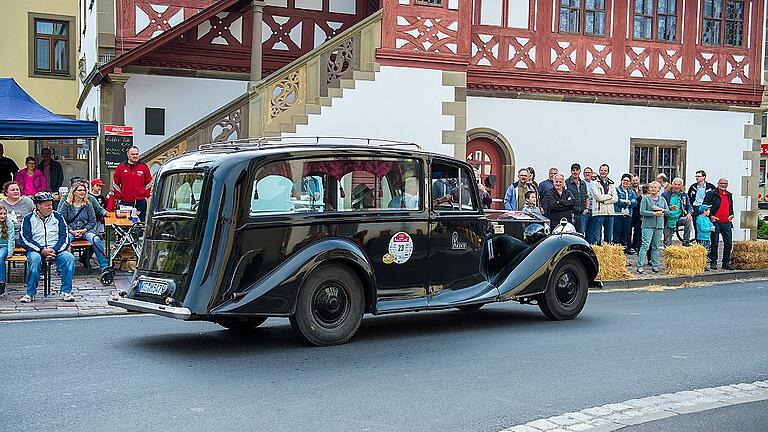 Fabrikate aus ganz Europa waren am Start &ndash; darunter dieser Rolls-Royce, Baujahr 1949.